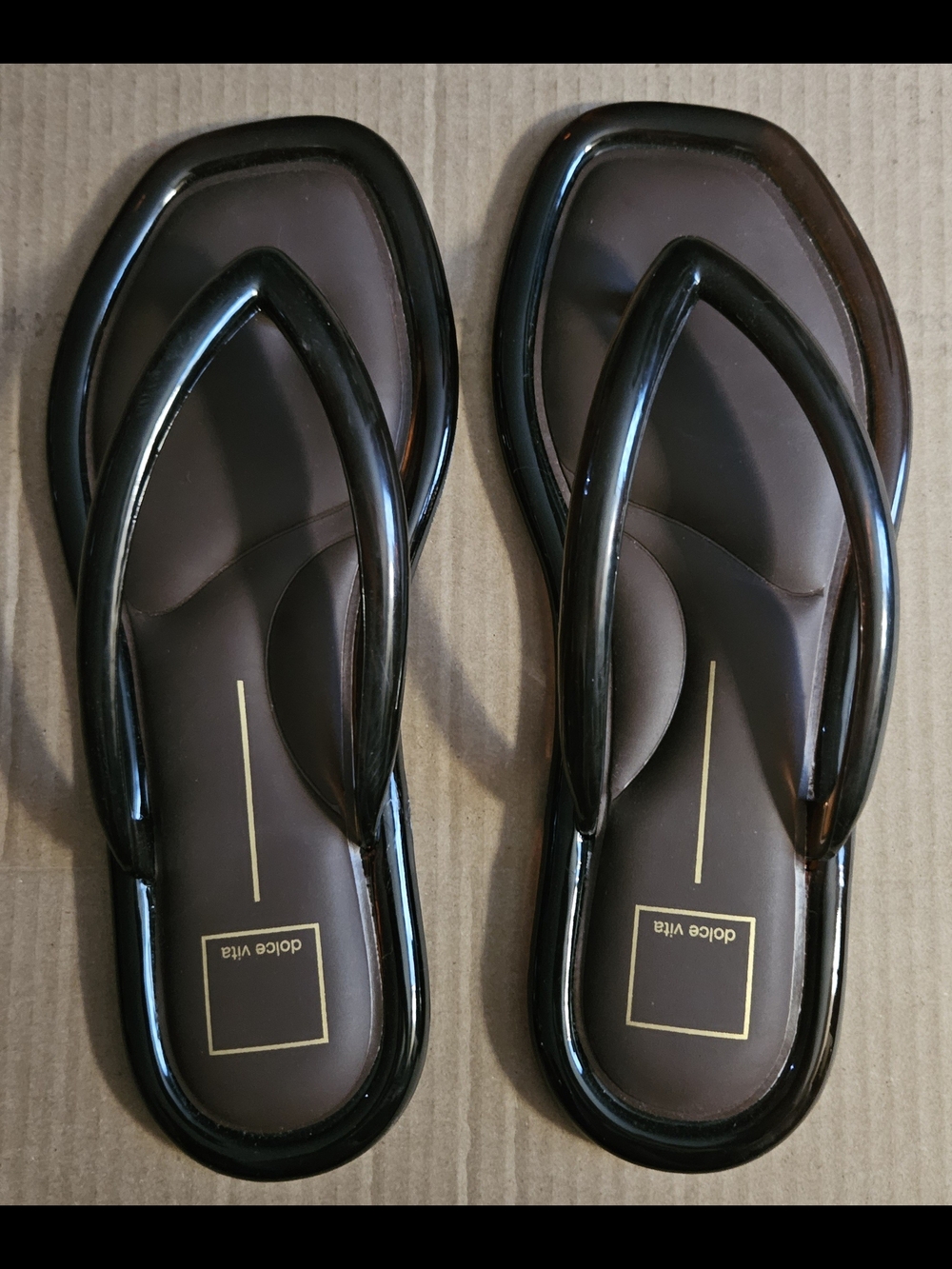 Dolce Vita Jozey Jelly Flip Flop Sandals Tortoise Women’s Size 11 NEW